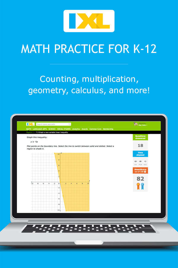 IXL Math product screenshot