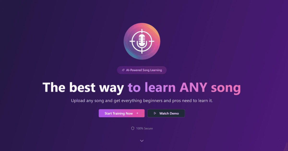 VocalAIM product screenshot