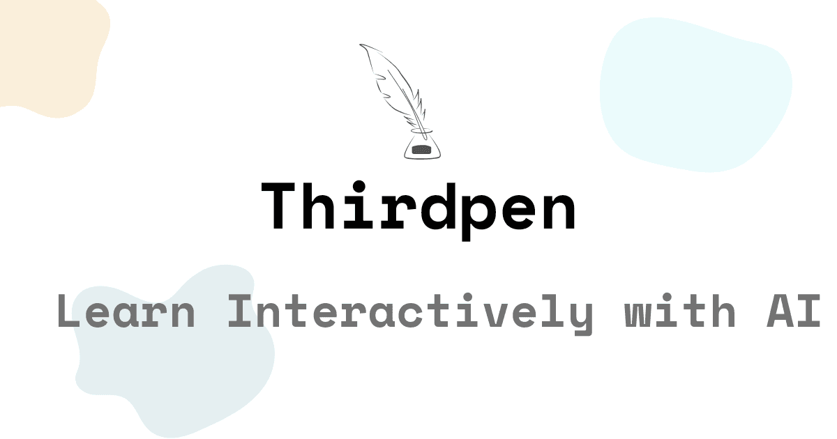 Thirdpen product screenshot