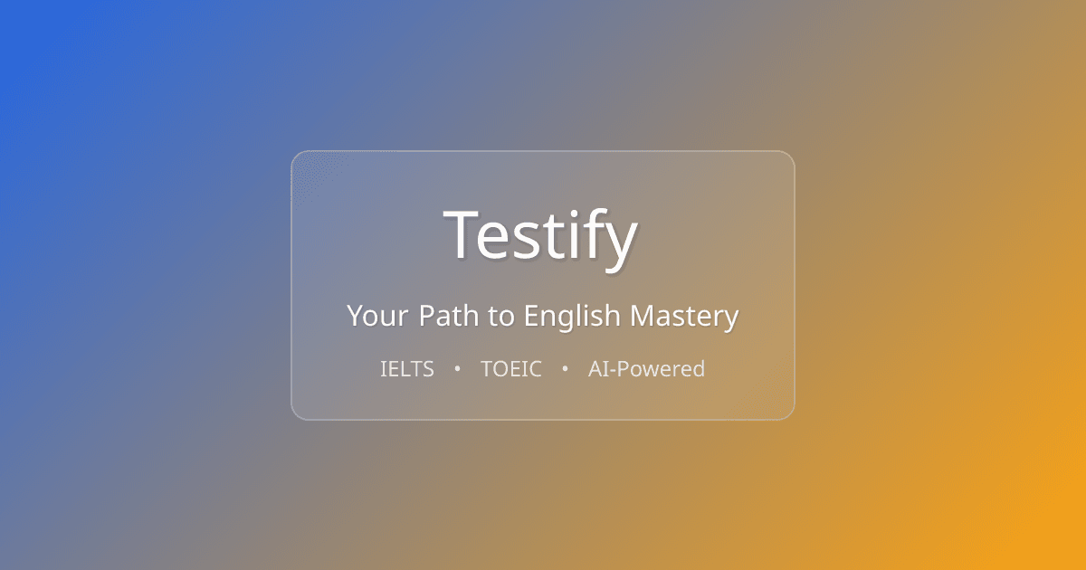 Testify