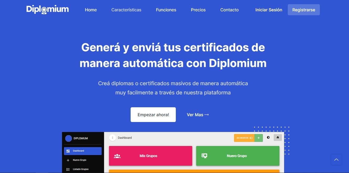 Diplomium product screenshot