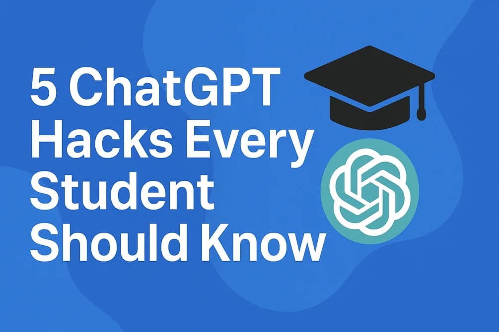 ChatGPT Study Hacks product screenshot